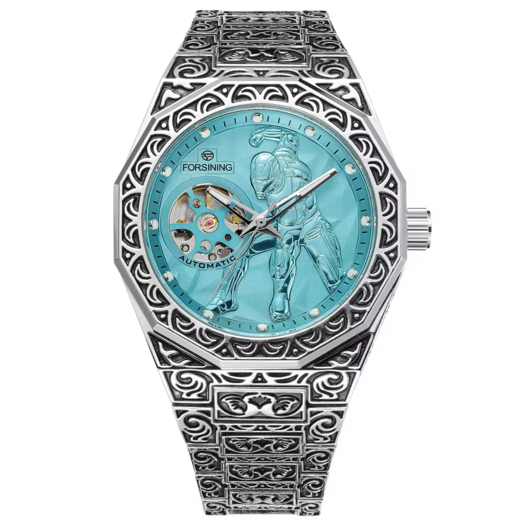 ساعت مچی عقربه‌ای اتوماتیک مردانه فورسنینگ مدل IRONMAN