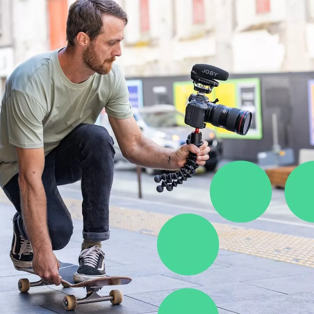 میکروفن دوربین جوبی مدل Wavo PRO با درگاه اتصال جک 3.5 میلی متری