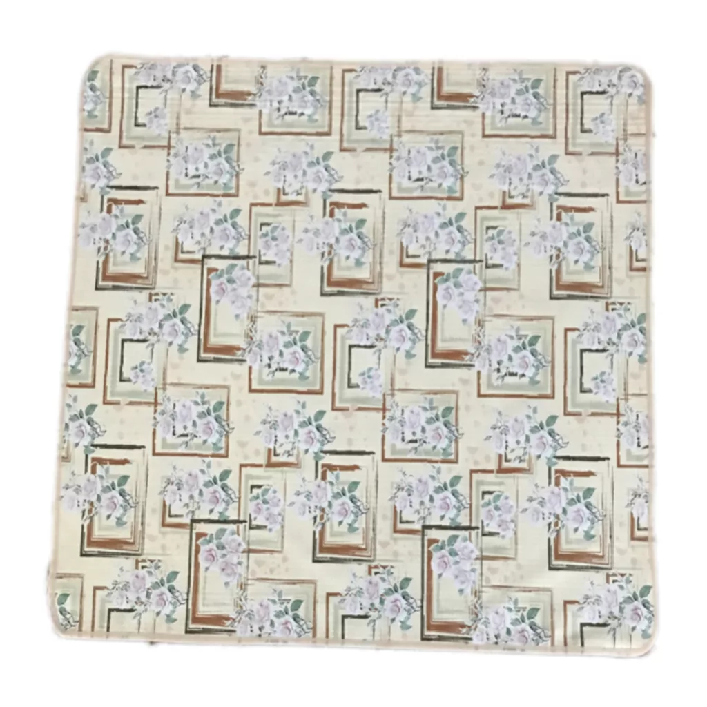 سفره 18 نفره مدل آوا طرح 2 رو سایز 400×140 سانتی متر کد 05