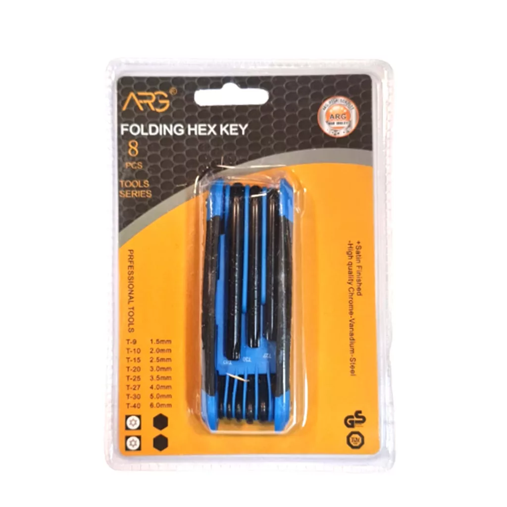 آچار ستاره ای ارگ مدل KSRE-N1 مجموعه 8 عددی