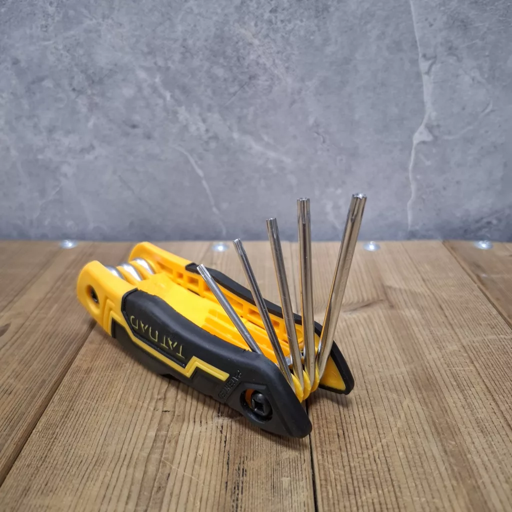 آچار ستاره ای تاتند مدل CR_V مجموعه 8 عددی