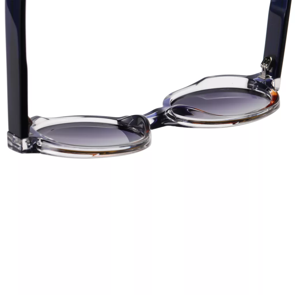 عینک آفتابی گرد پلاریزه آلبرت وگ مدل S31108C4 Acetate Avantgarde Visionary