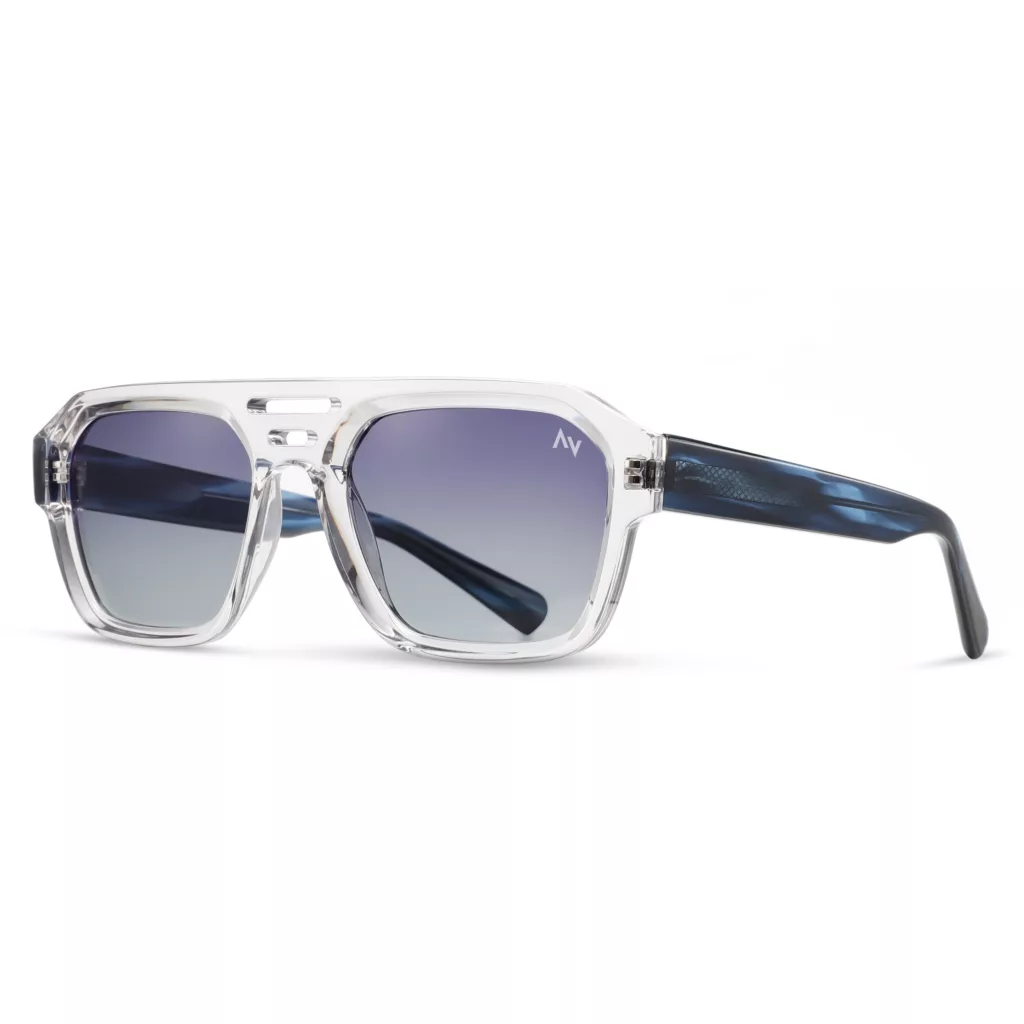 عینک آفتابی خلبانی (Aviator) آلبرت وگ مدل S31120-C2 Acetate Avantgarde Visionary