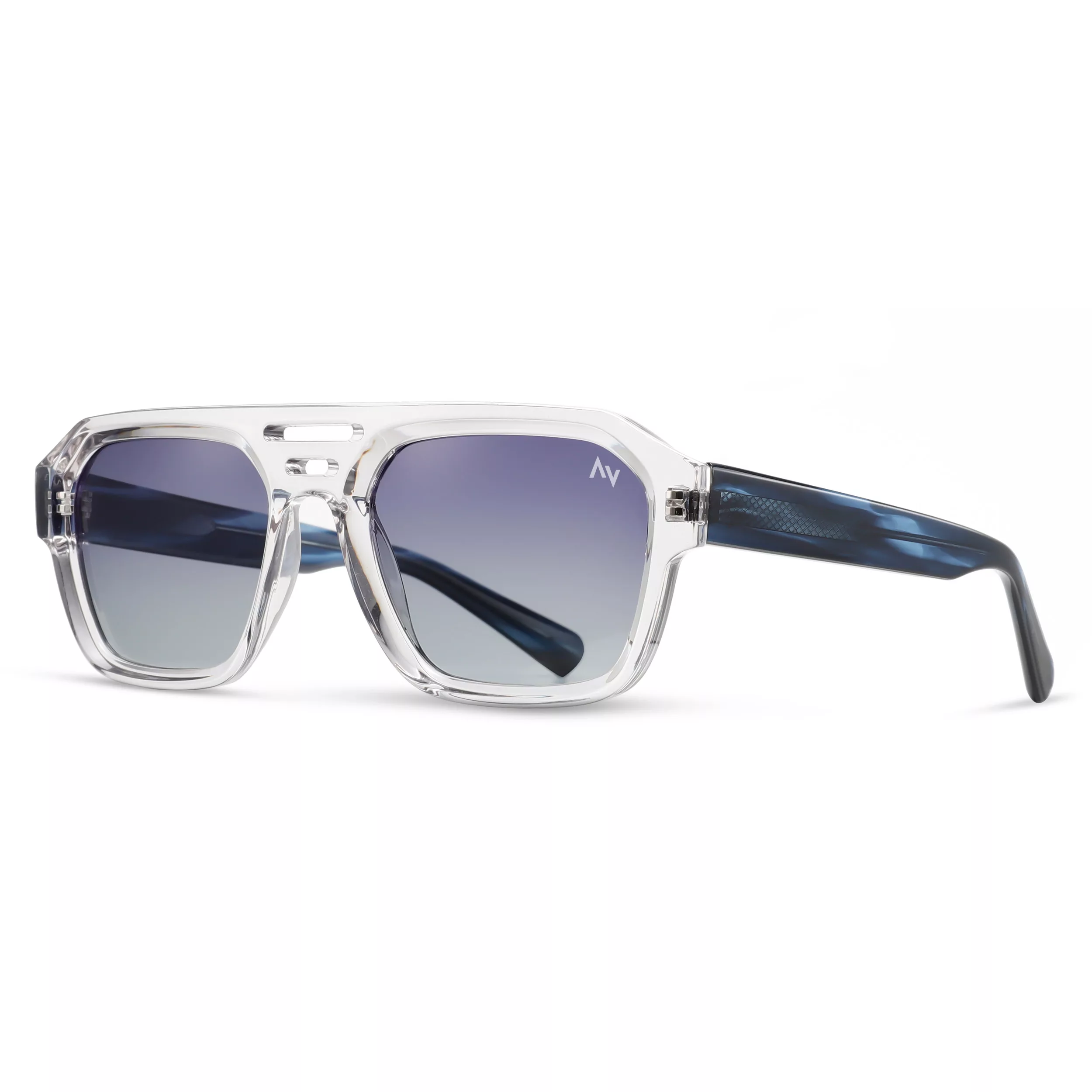 عینک آفتابی خلبانی (Aviator) آلبرت وگ مدل S31120-C2 Acetate Avantgarde Visionary