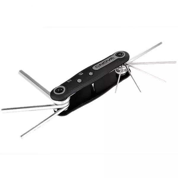 مجموعه 8 عددی آچار آلن تاشو نووا مدل 911-1141