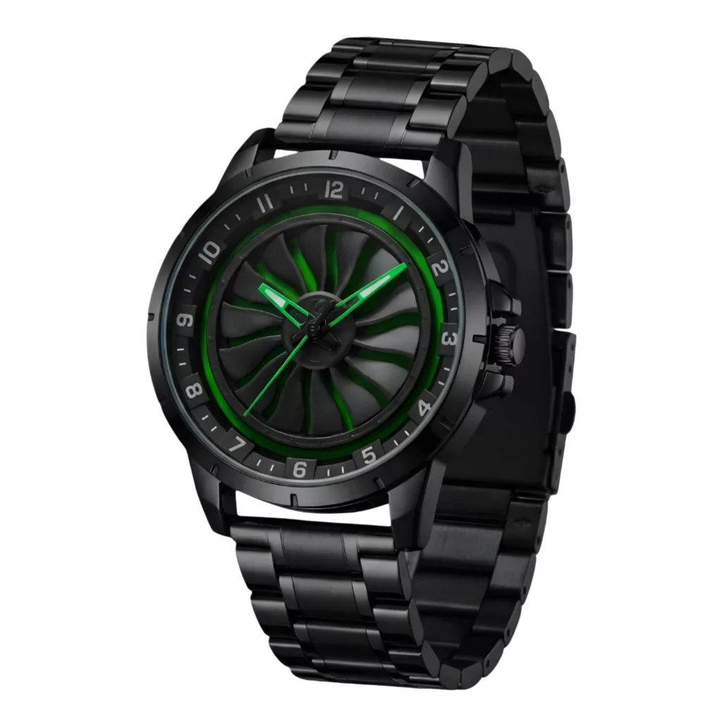 ساعت مچی عقربه‌ای کوارتز مردانه مدل اسپرت لوکس رینگ چرخان کد vi2