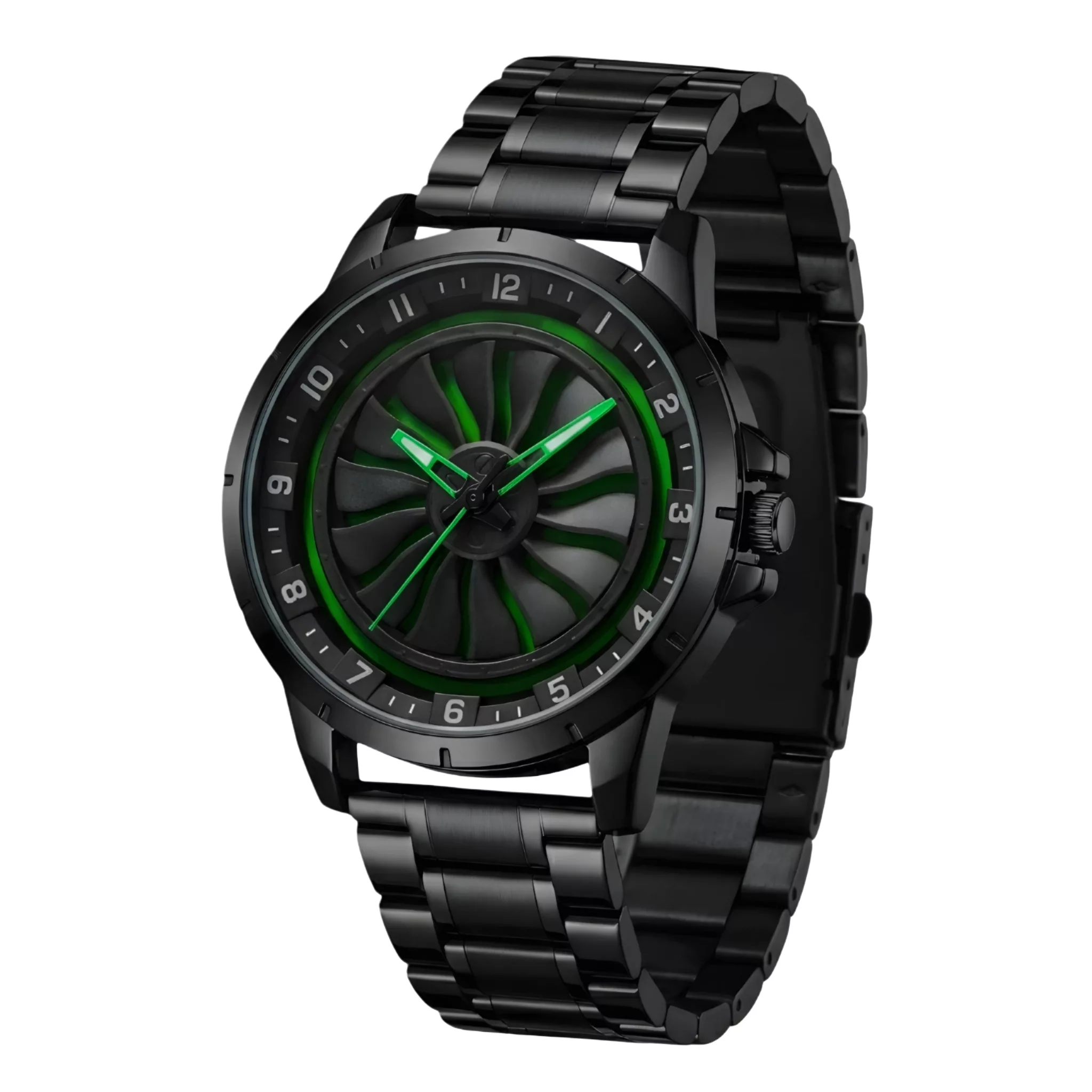 ساعت مچی عقربه‌ای کوارتز مردانه مدل اسپرت لوکس رینگ چرخان کد vi2