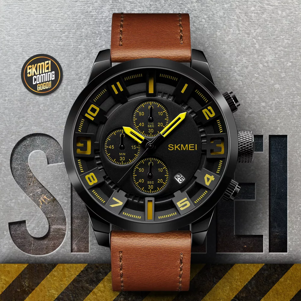 ساعت مچی عقربه ای مردانه اسکمی مدل 1309Y-NP