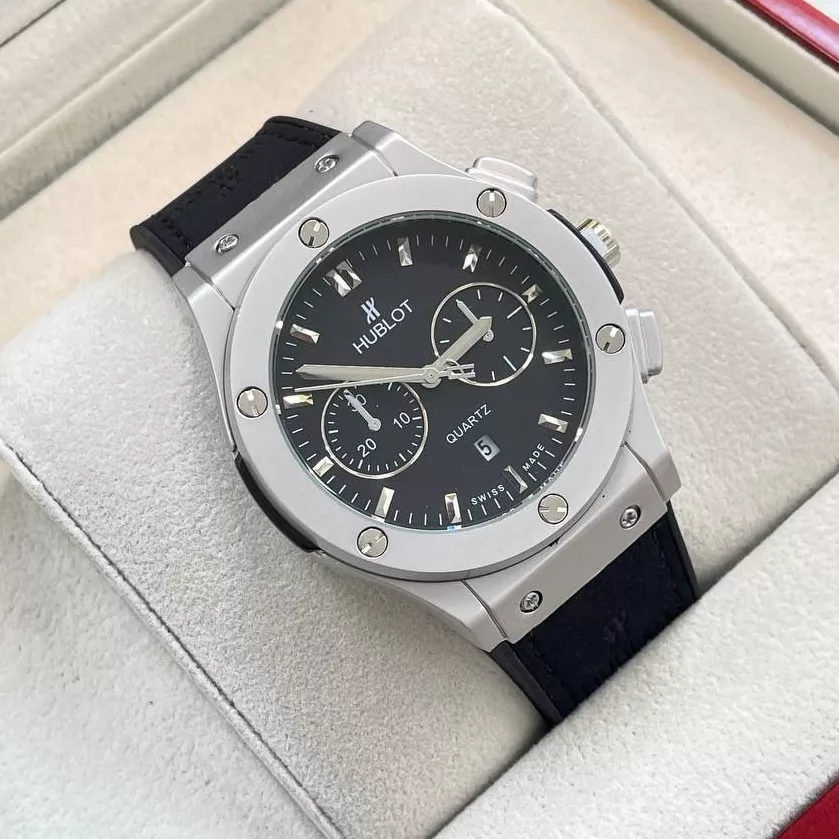 ساعت مچی عقربه‌ای مردانه مدل تک موتوره تقویم دار کد 2