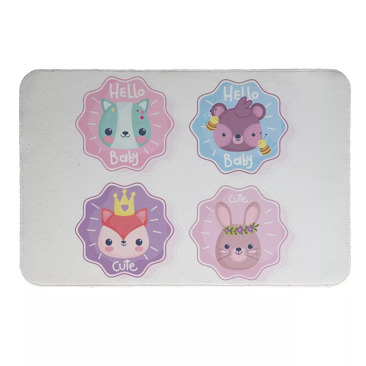 پادری طرح کودکانه کد 8004 سایز 50 × 70 سانتی متر