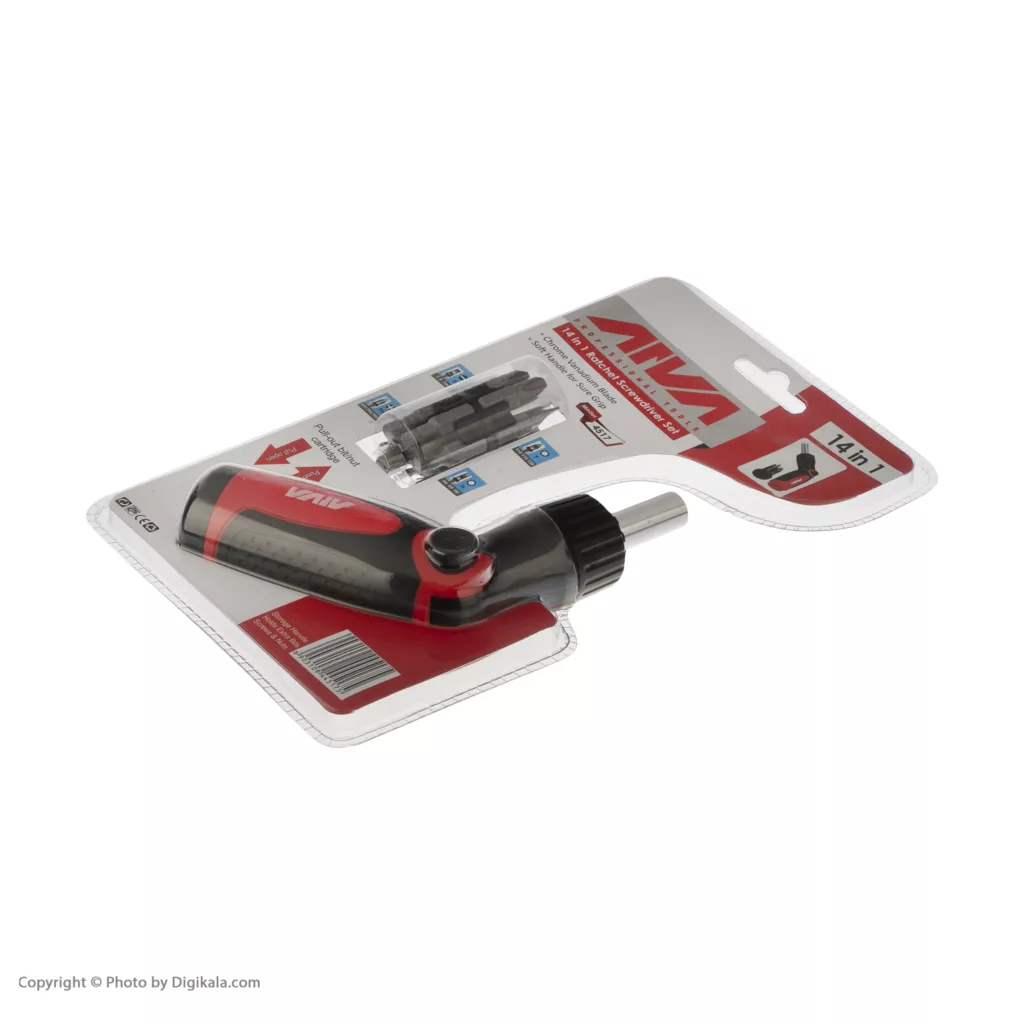 مجموعه 15 عددی سری پیچ گوشتی آروا کد 4517