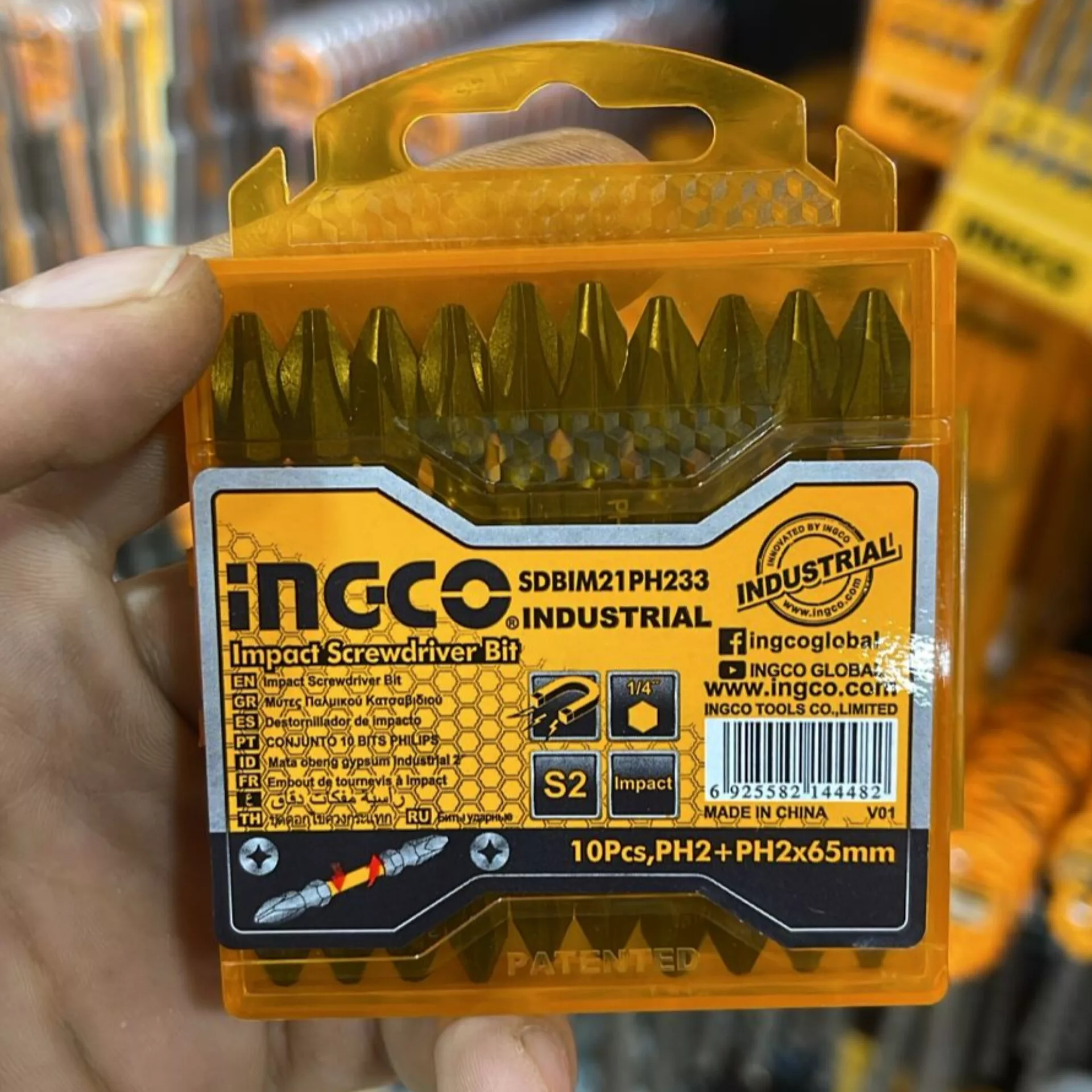 سری پیچ گوشتی دو سر چهار سو اینکو مدل SDBIM21PH233