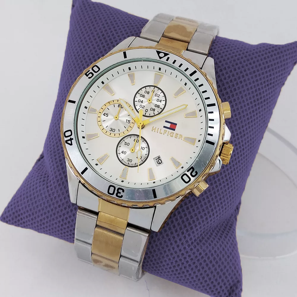 ساعت مچی عقربه‌ای مردانه مدل  ضدآب 3موتورفعال کرنوگراف