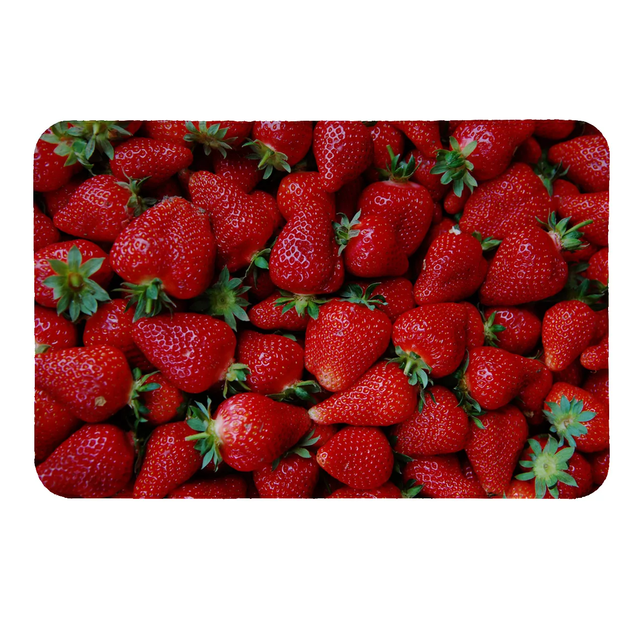 پادری طرح توت فرنگی کد 6365 سایز 80 × 50 سانتی متر