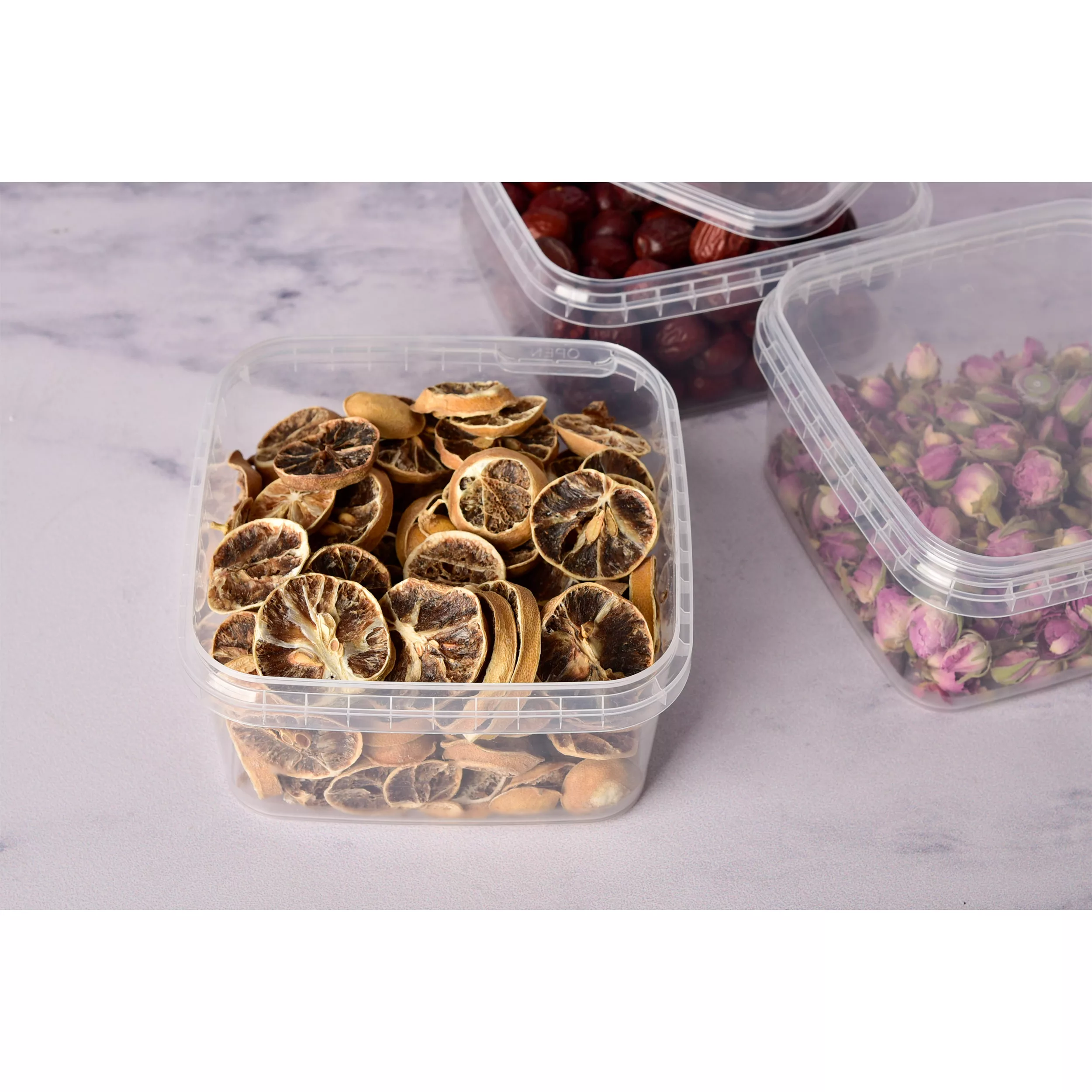 ظرف نگهدارنده پولاد پویش مدل مربع مجموعه 22 عددی