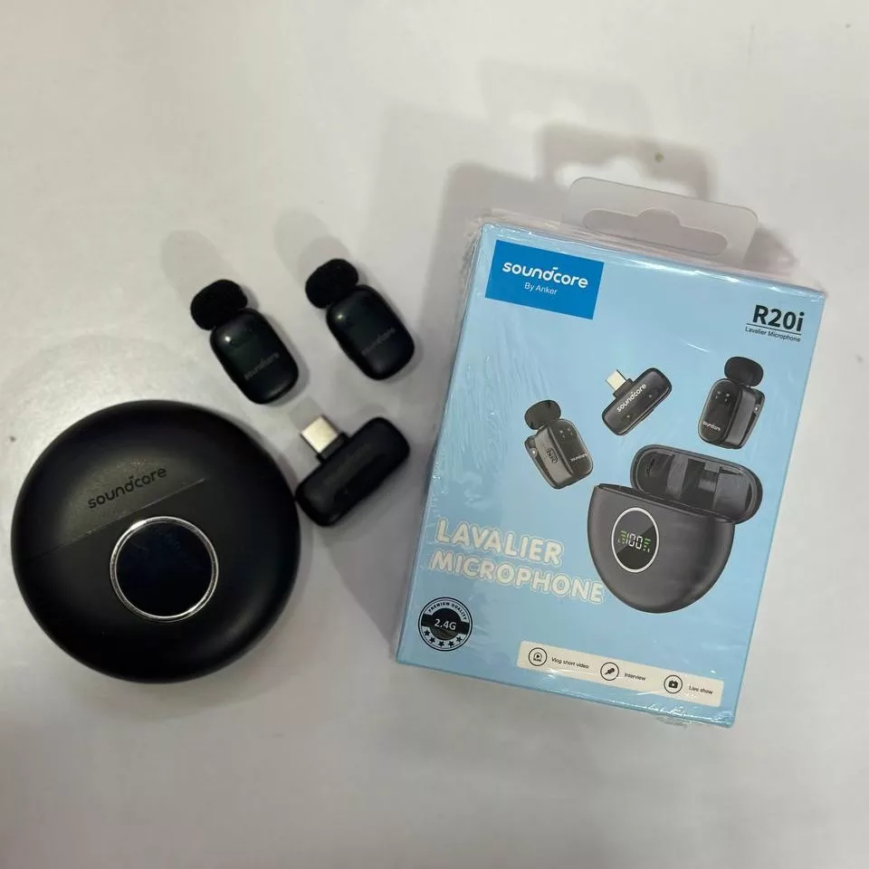 ست میکروفن بی سیم انکر مدل soundcore R20i با درگاه اتصال تایپ سی