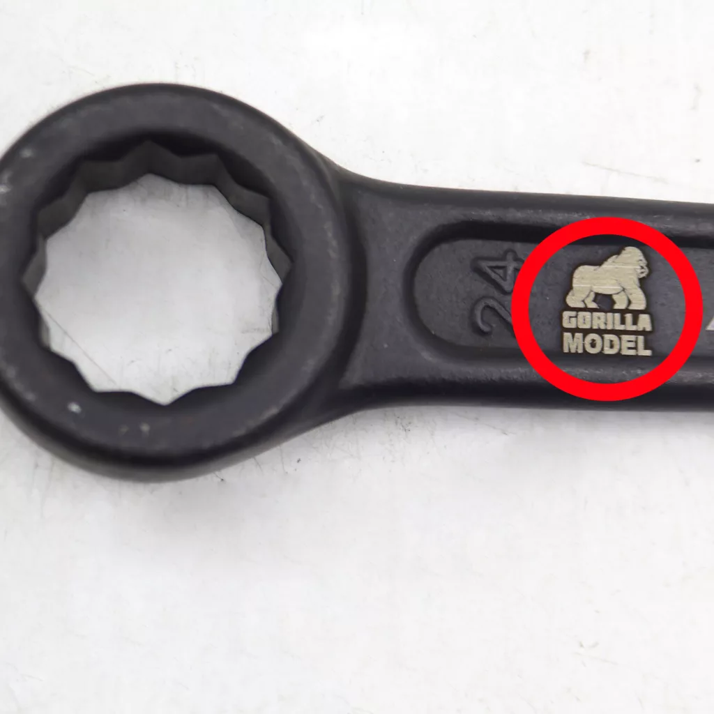 آچار رینگی چکشی مدل گوریلا کد YP-CHAKOSHI-024MM سایز 24 میلیمتر