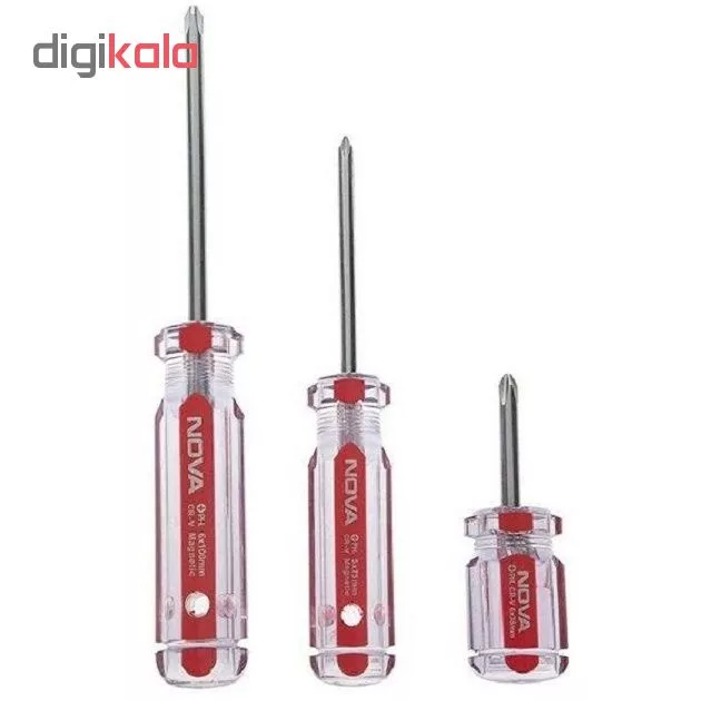 مجموعه 7 عددی پیچ گوشتی نووا مدل NTS-1015