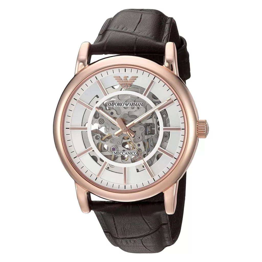 ساعت مچی عقربه‌ای مردانه اتوماتیک امپریو آرمانی مدل AR60007