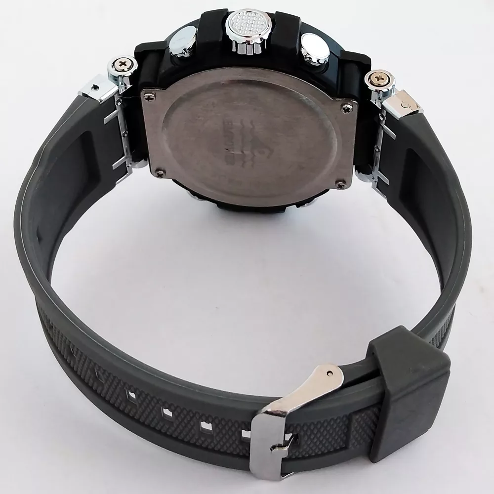 ساعت مچی دیجیتال مردانه امپاور مدل ضدآب چراغدار کرنومتر