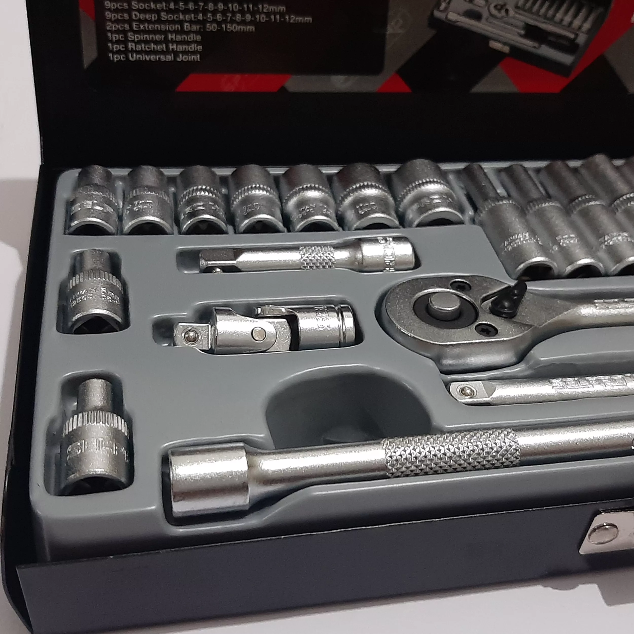 جعبه آچار بکس سلپرو مدل 72524 مجموعه 24 عددی