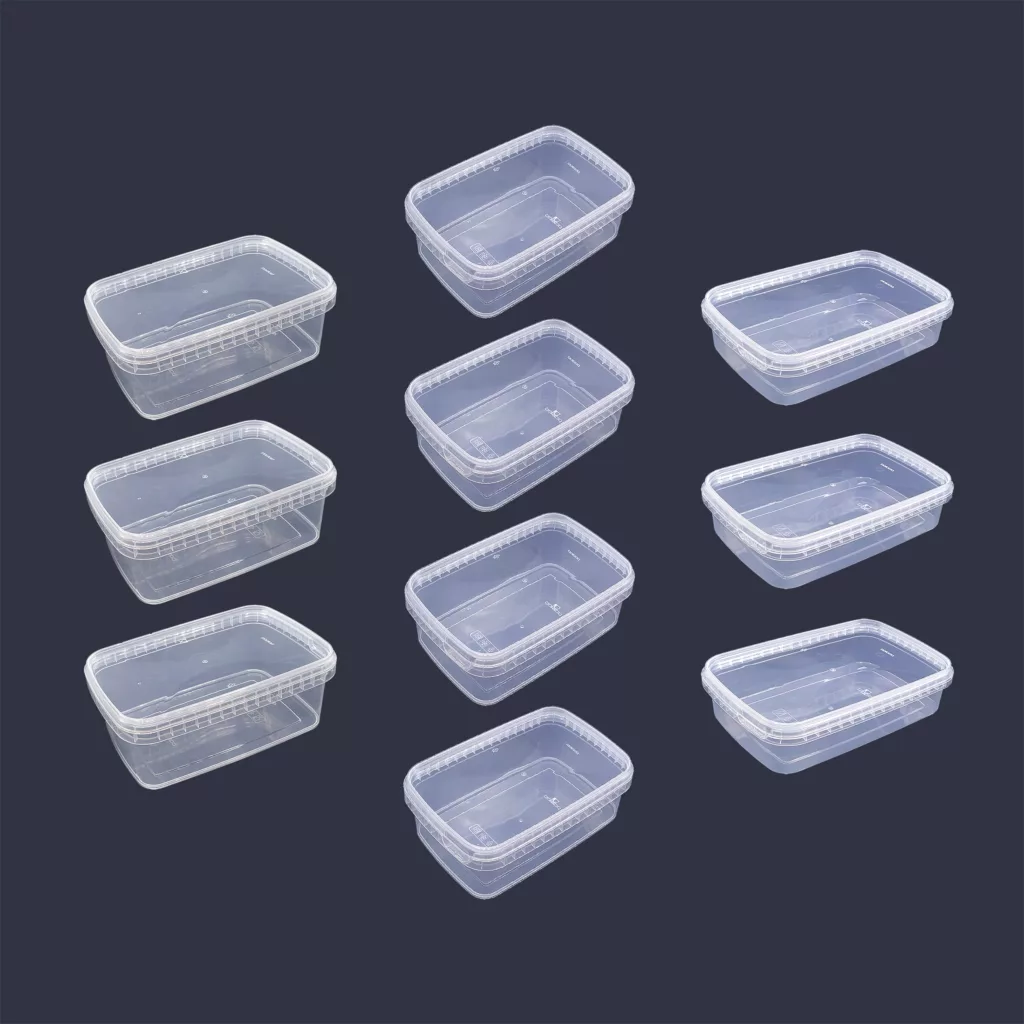 ظرف نگهدارنده مدل فریزری پلمپ شونده کد 700-1000-1200 بسته 10 عددی