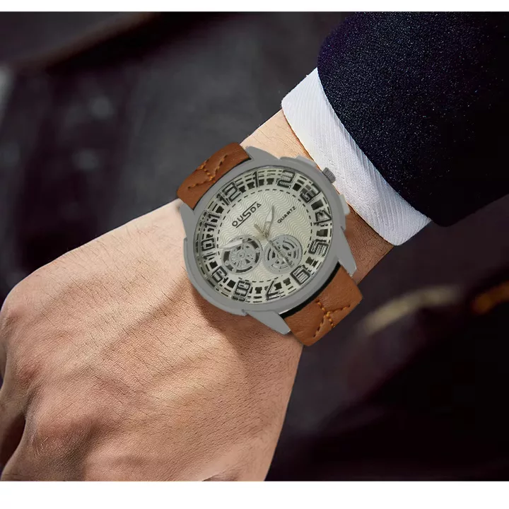 ساعت مچی عقربه‌ای مردانه کوارتز مدل کلاسیک کد 1-n-gh