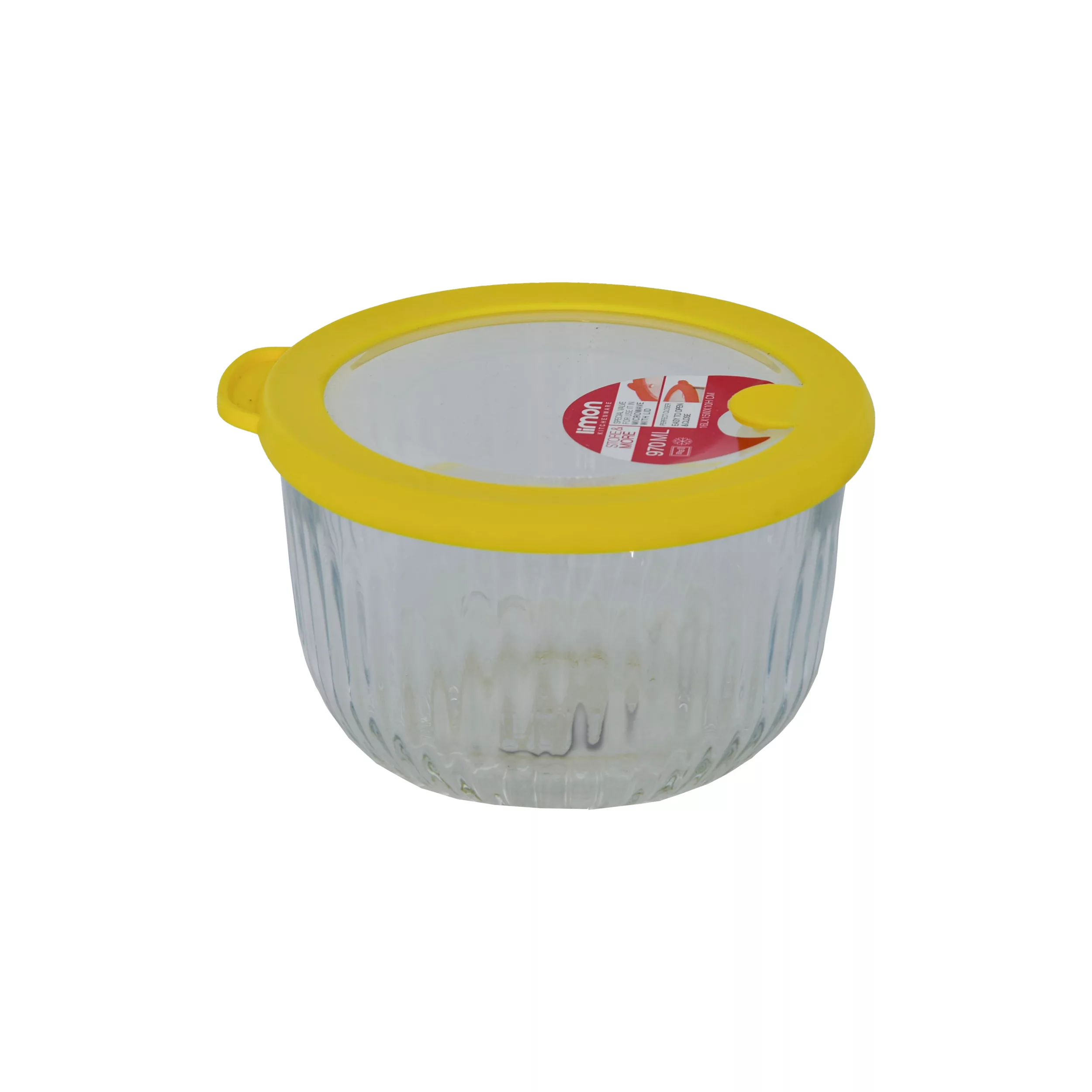 ظرف نگهدارنده لیمون طرح شیشه ای کد 2220