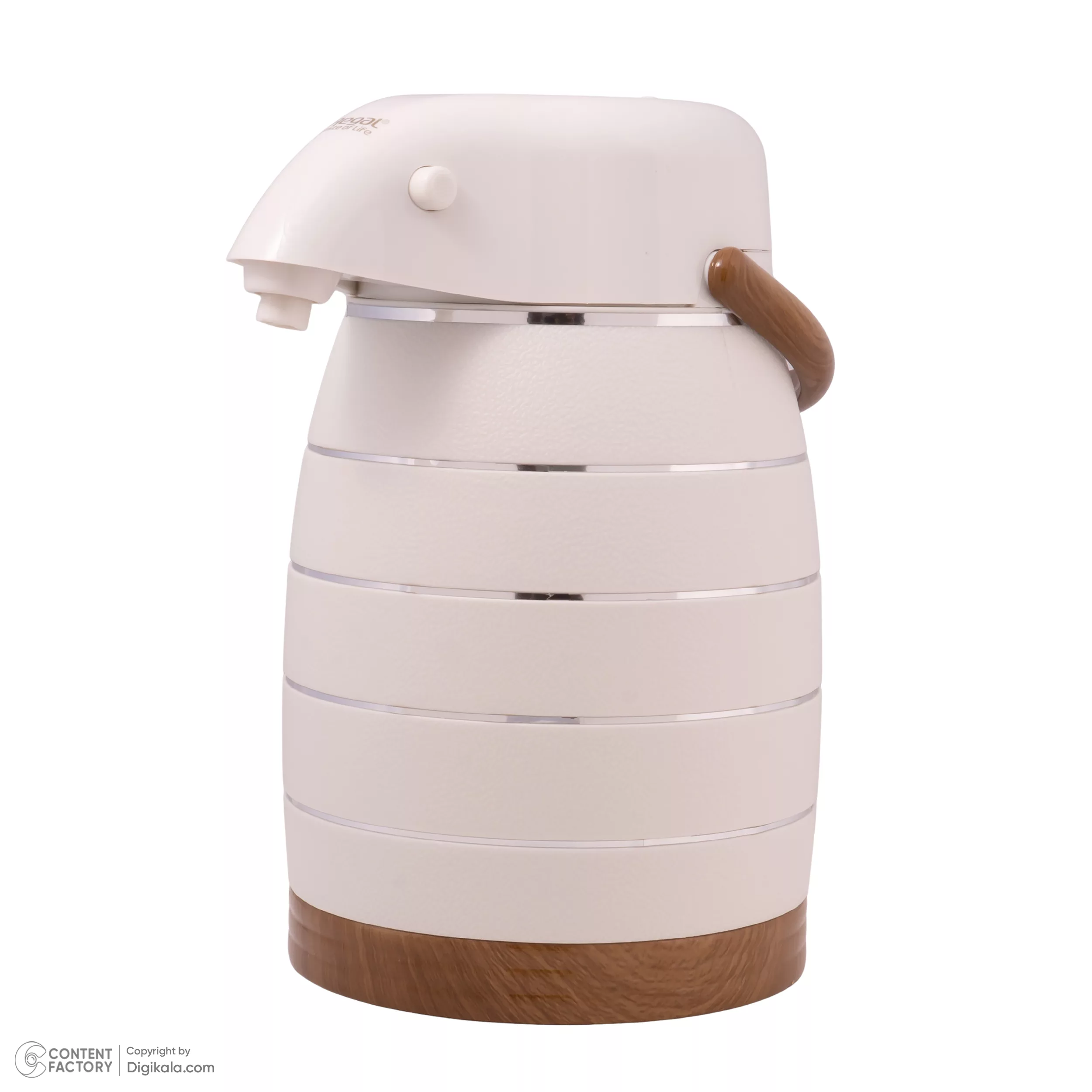 فلاسک رگال مدل پمپی گنجایش 2.5 لیتر