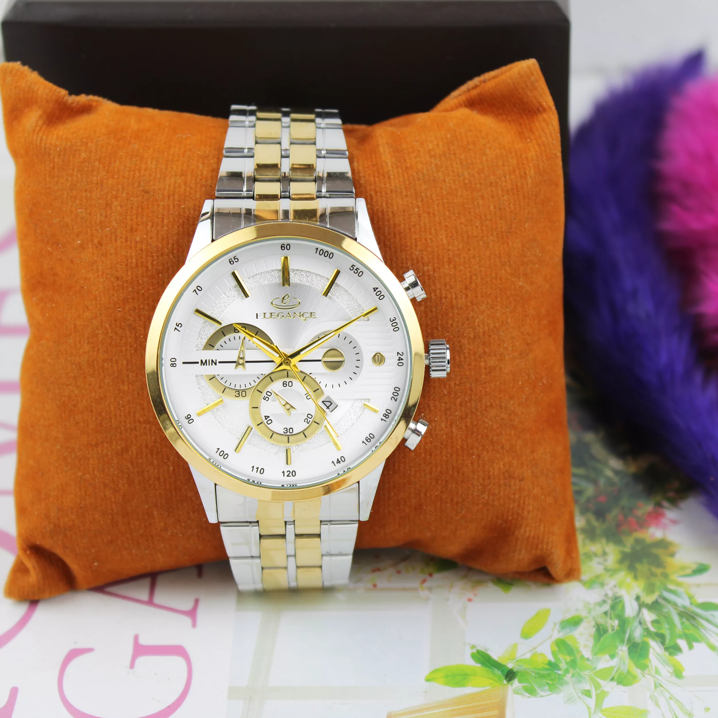 ساعت مچی عقربه‌ای کوارتز مردانه الگانس مدل EMDOSJ8320