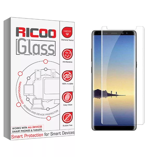 محافظ صفحه نمایش ریکو مدل RC UV مناسب برای گوشی موبایل سامسونگ Galaxy Note 8