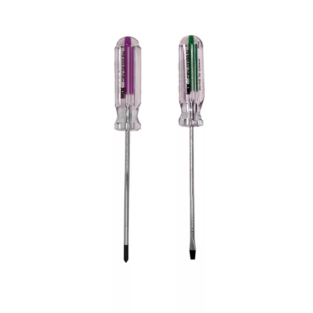پیچ گوشتی میکس مدل MMA-3x100PH-SL-2MX  مجموعه 2 عددی