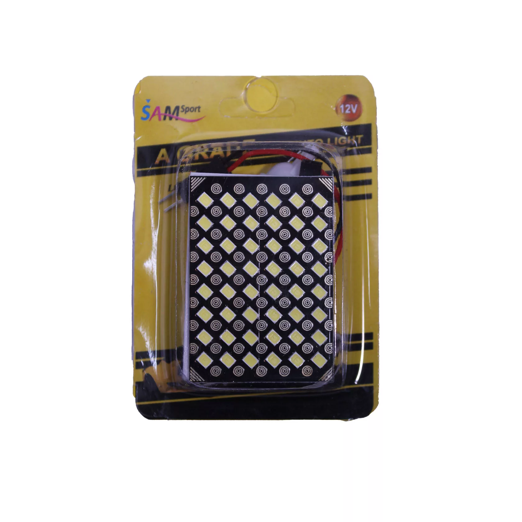 لامپ سقفی خودرو سام مدل 48 SMD لامپ سقفی خودرو سام مدل 48 SMD
