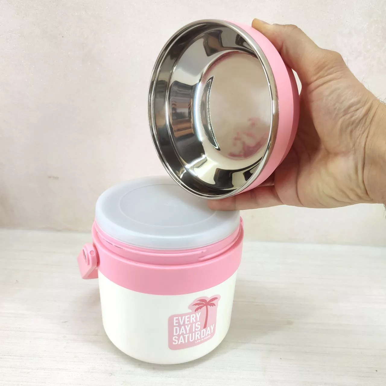 ظرف غذا مدل دو طبقه نخل