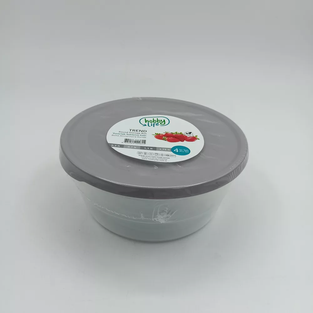 ظرف نگهدارنده هوبی لایف مدل 02.1021 مجموعه 4 عددی