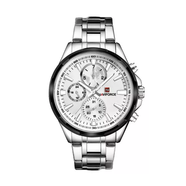 ساعت مچی عقربه‌ای کوارتز مردانه نیوی فورس مدل NF9089M -S-WW