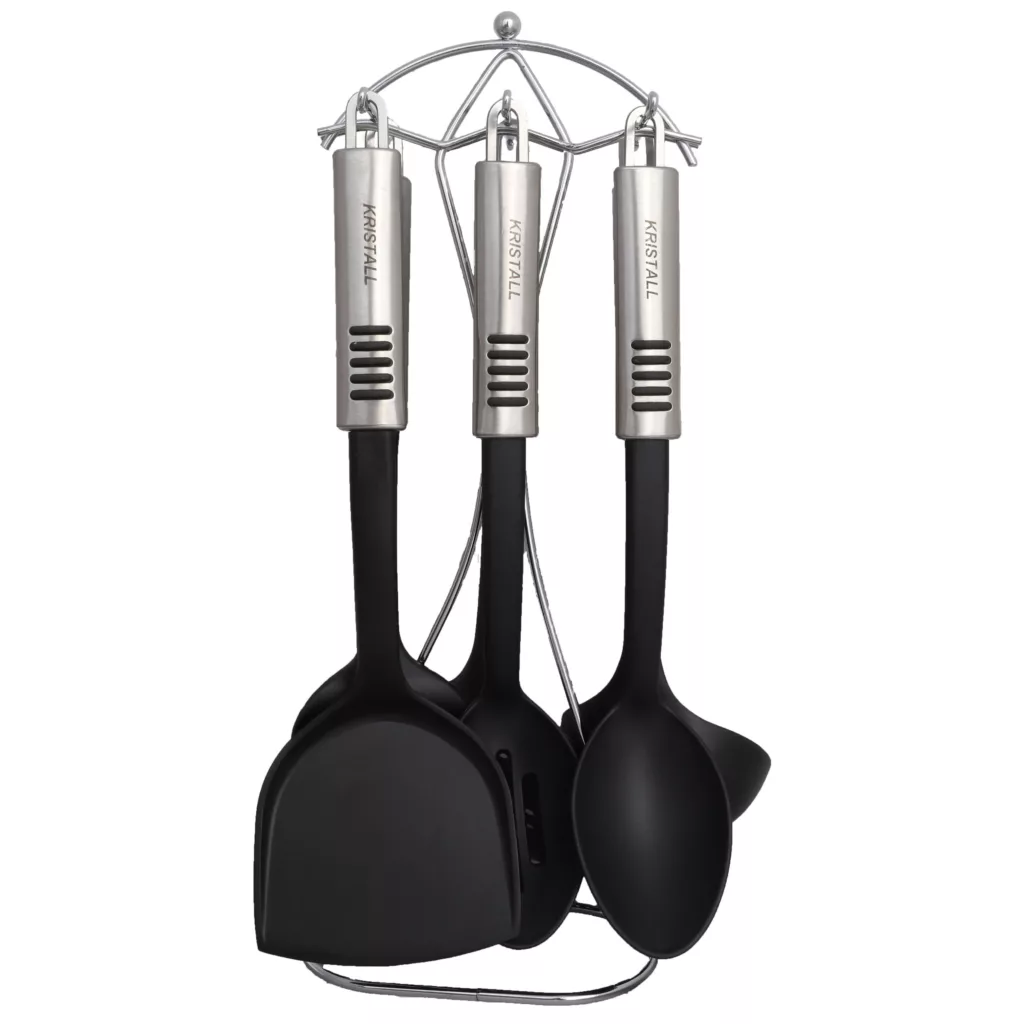 سرویس کفگیر و ملاقه 7 پارچه کریستال کد 676