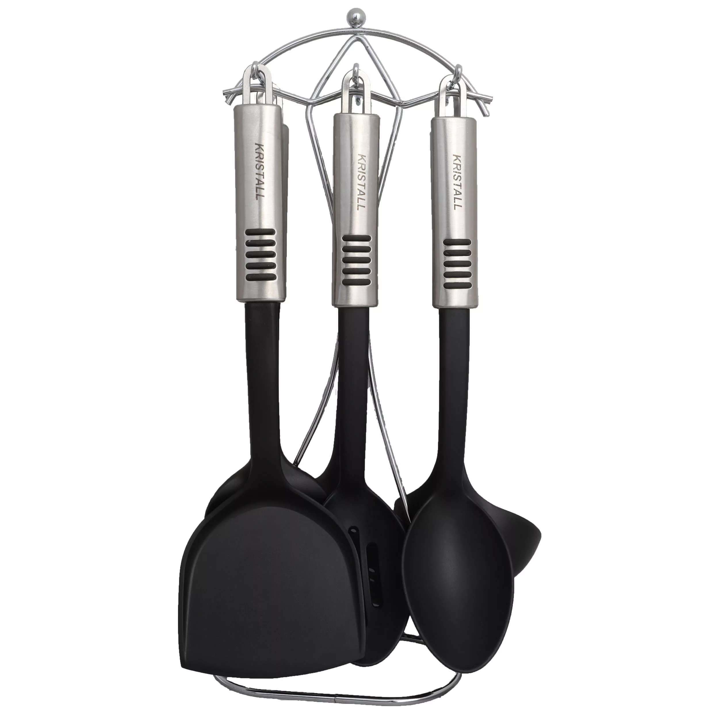 سرویس کفگیر و ملاقه 7 پارچه کریستال کد 676