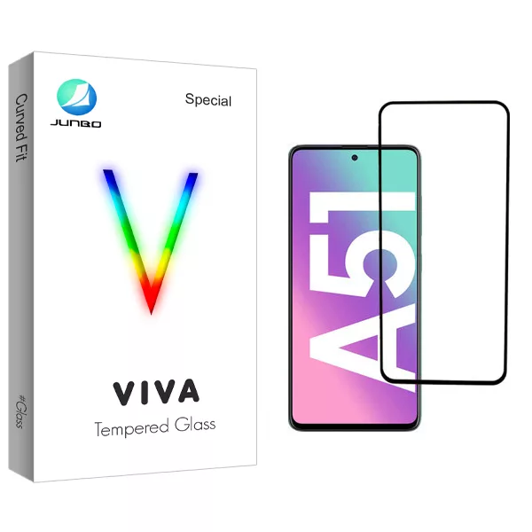 محافظ صفحه نمایش جانبو مدل Viva Glass مناسب برای گوشی موبایل سامسونگ Galaxy A51