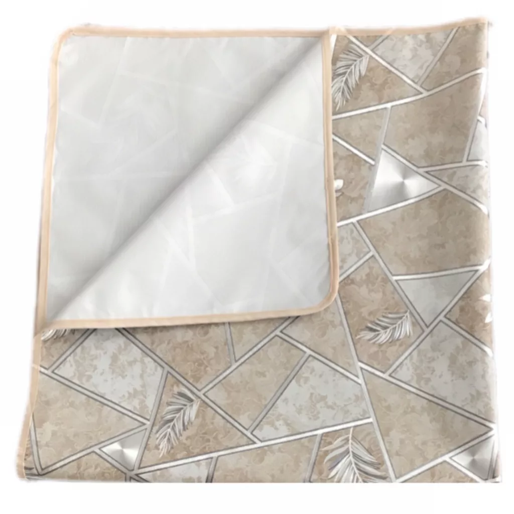 سفره 6 نفره مدل آیسو طرح پشت پارچه کد 06 سایز 150×100 سانتی متر