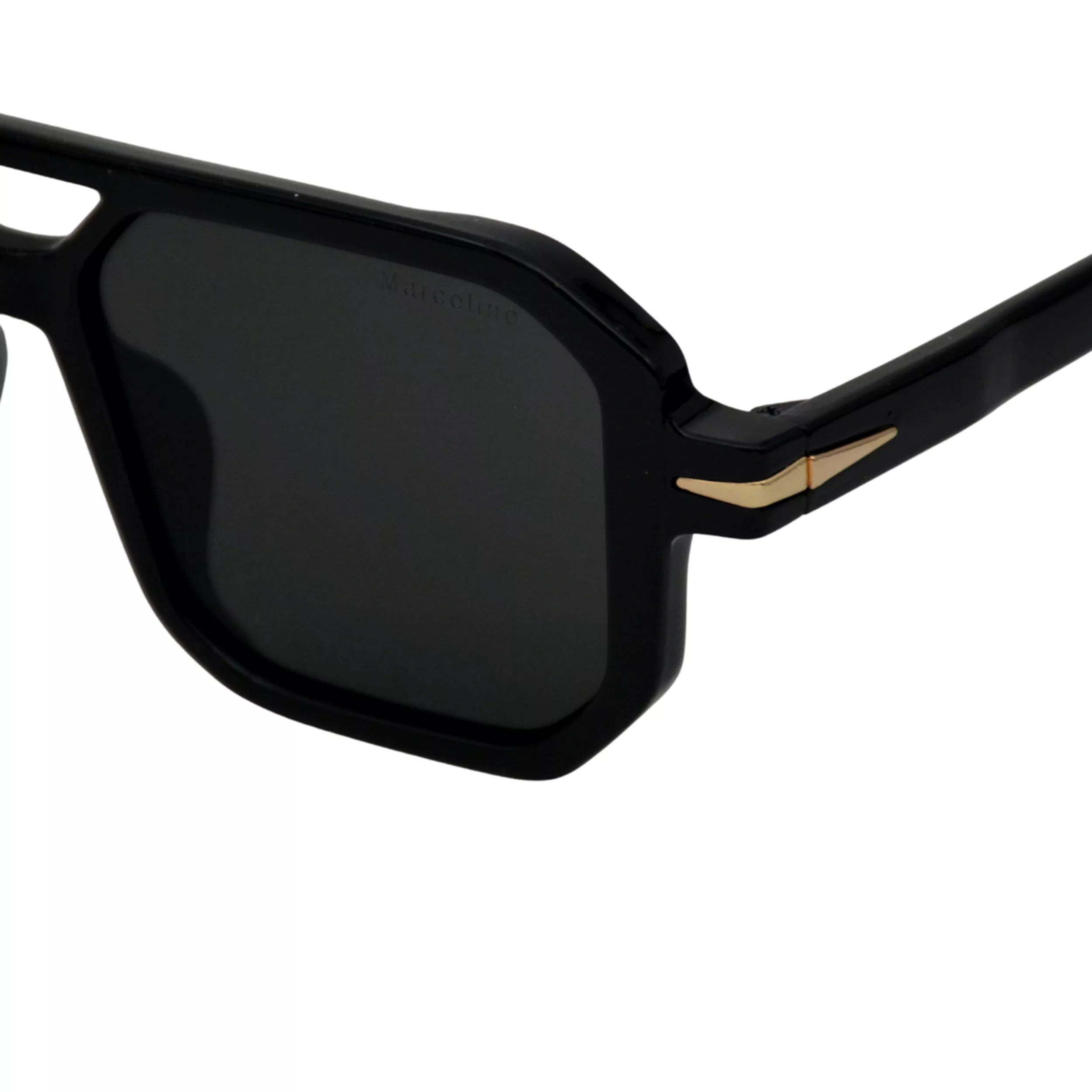 عینک آفتابی مستطیلی مارسلینو مدل DB 1106 BL