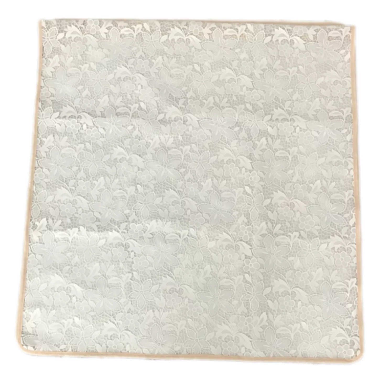 سفره 6 نفره مدل رویال طرح گیپور سایز 140×100 سانتی متر