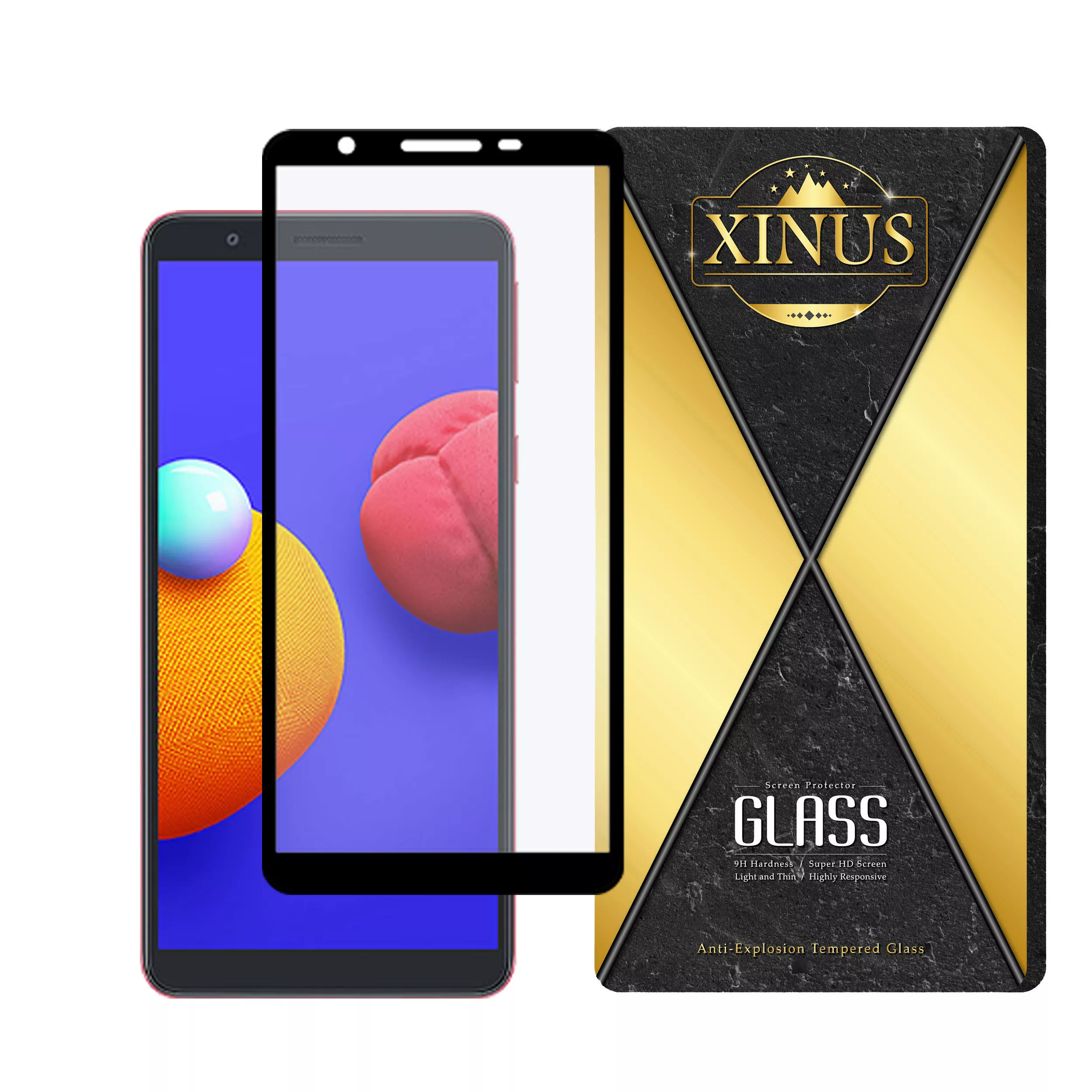 محافظ صفحه نمایش سرامیکی مات ژینوس مدل MCERAMX مناسب برای گوشی موبایل سامسونگ Galaxy A01 Core