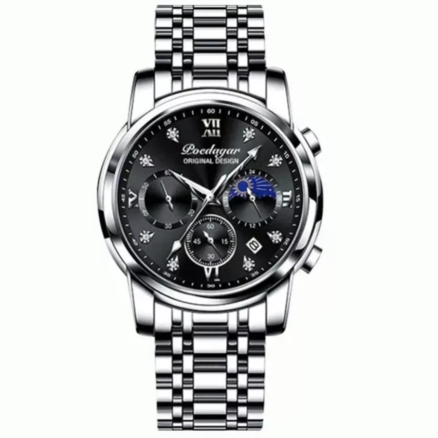 ساعت مچی عقربه‌ای مردانه  کوارتز پوداگار مدل B 809