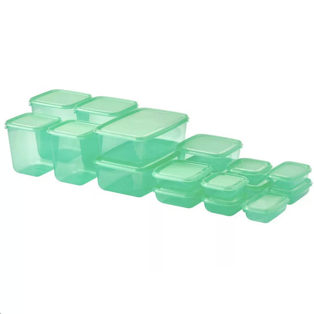 ظرف نگهدارنده ایکیا مدل pruta بسته 17 عددی