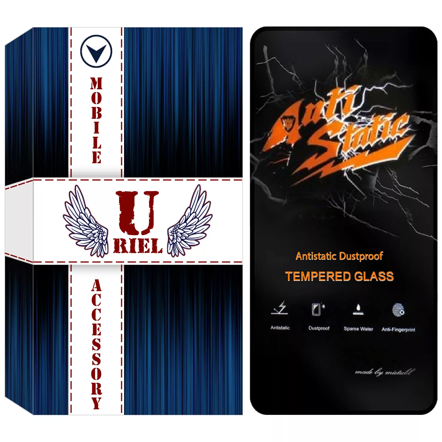 محافظ صفحه نمایش آنتی استاتیک یوریل مدل AST مناسب برای گوشی موبایل سامسونگ Galaxy S21 FE 5G