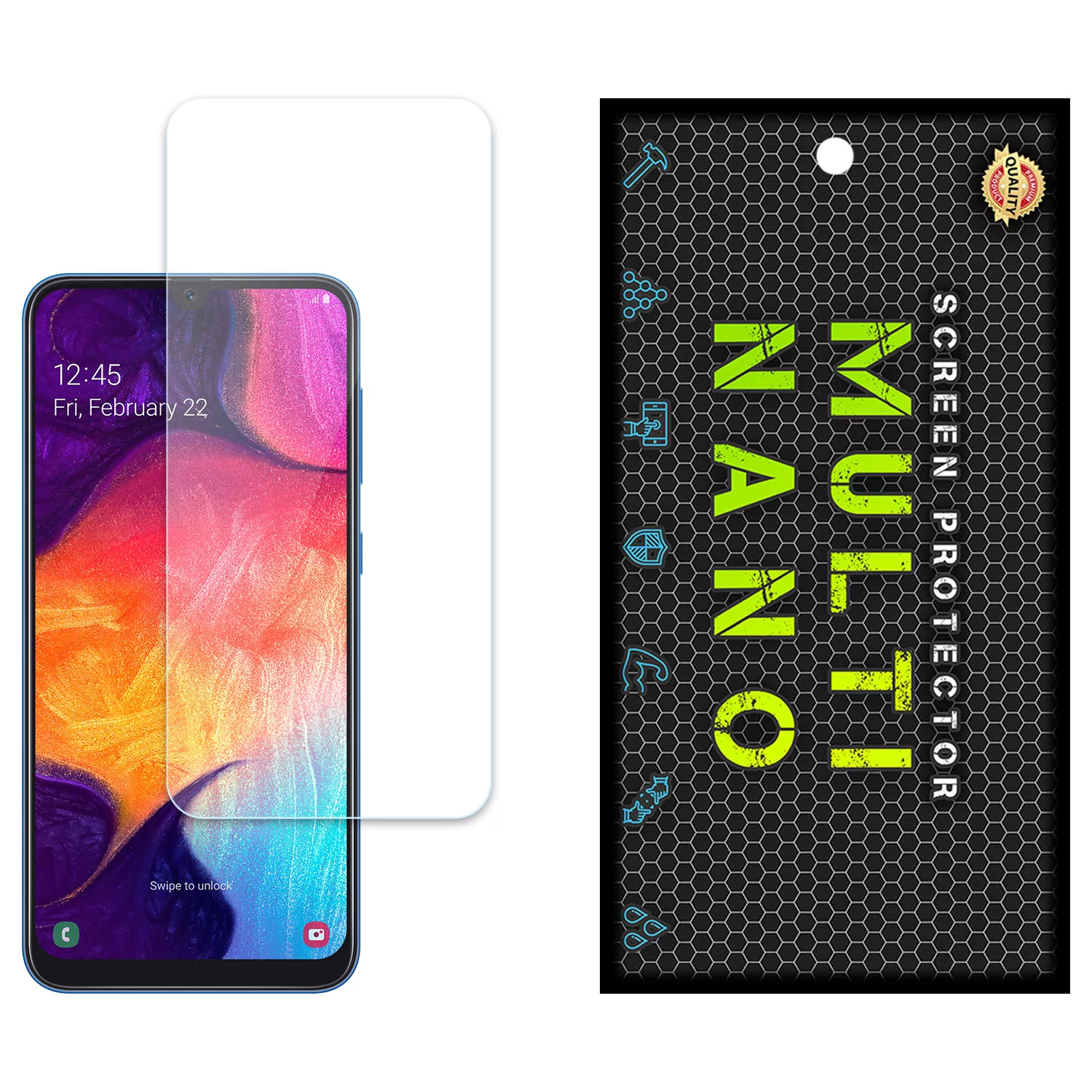 محافظ صفحه نمایش مولتی نانو مدل X-S1N مناسب برای گوشی موبایل سامسونگ Galaxy A50