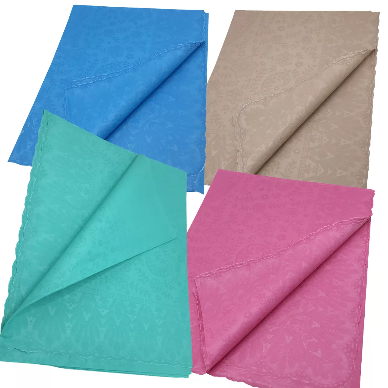 سفره 6 نفره مدل گل برجسته کدBAN