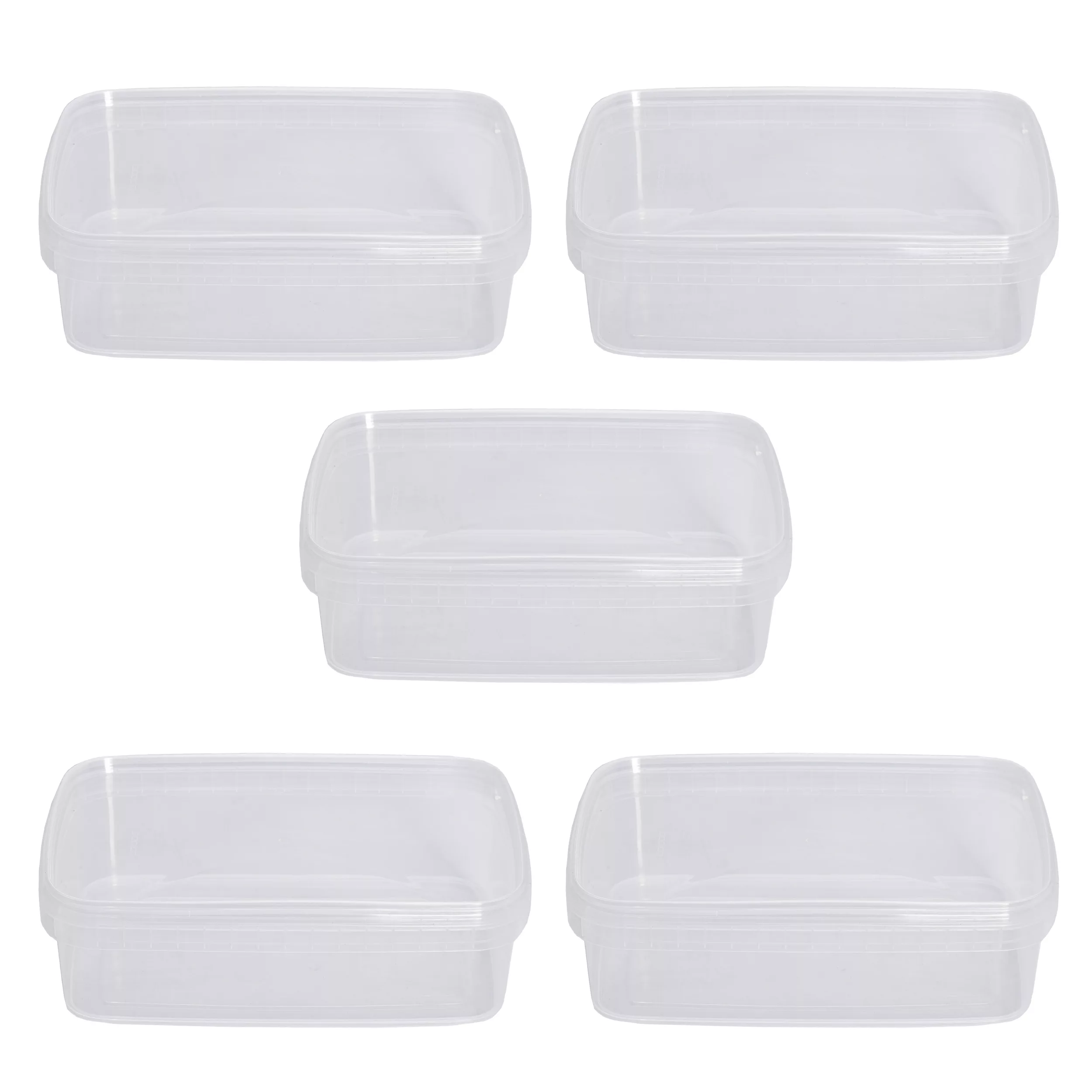 ظرف نگهدارنده مدل فریزری ماکروویوی مجموعه 5 عددی