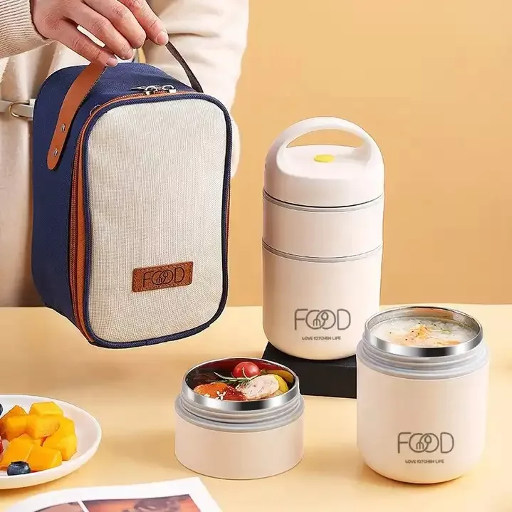 ظرف غذا مدل دو طبقه استیل دیانا